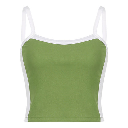 Sleeveless Knitted Crop Top